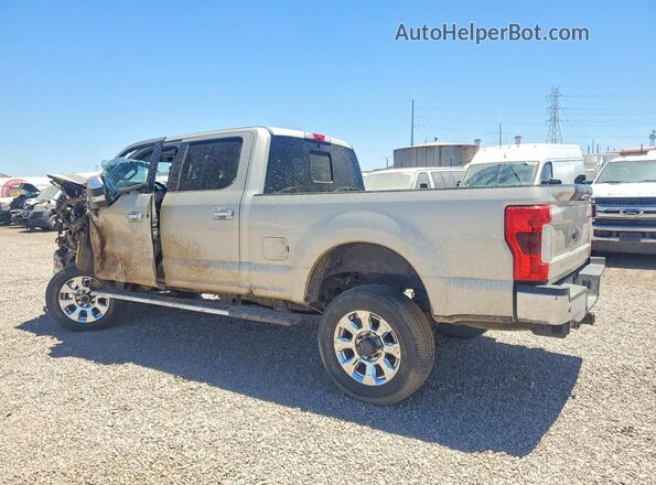 1FT8W3BT1JEC79859 2018 FORD F350 Бежевый Задняя левая четверть