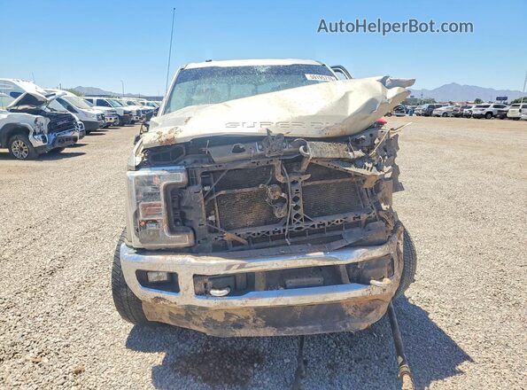 1FT8W3BT1JEC79859 2018 FORD F350 Бежевый Вид спереди