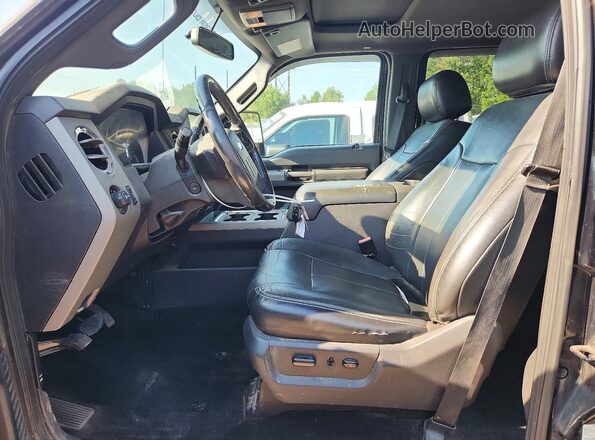 1FT8W3BTXGEC80677 2016 FORD F350 Black Widok wnętrza z przodu