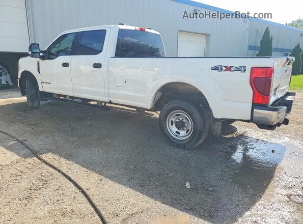 1FT8W3BTXLEC94458 2020 FORD F350 White Tył lewy