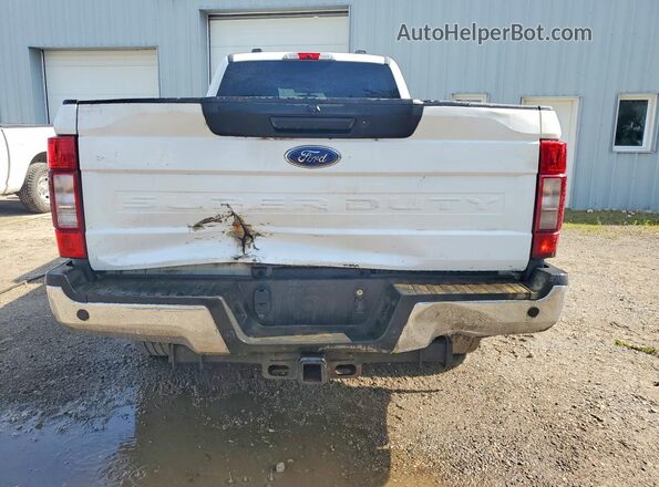 1FT8W3BTXLEC94458 2020 FORD F350 White Widok z tyłu