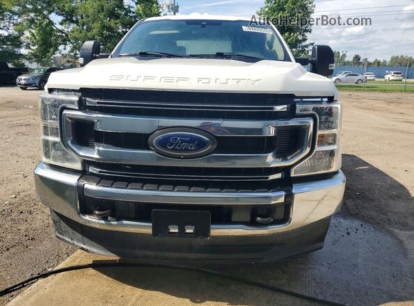 1FT8W3BTXLEC94458 2020 FORD F350 White Widok z przodu