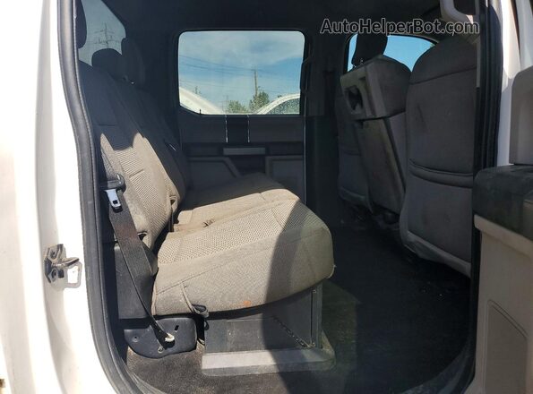 1FT8W3BTXLEC94458 2020 FORD F350 White Widok wnętrza z tyłu