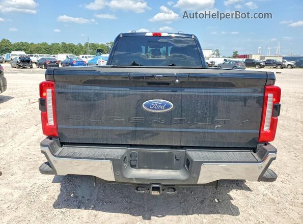 1FT8W3DM4SED65030 2025 FORD F350 Black Rear view