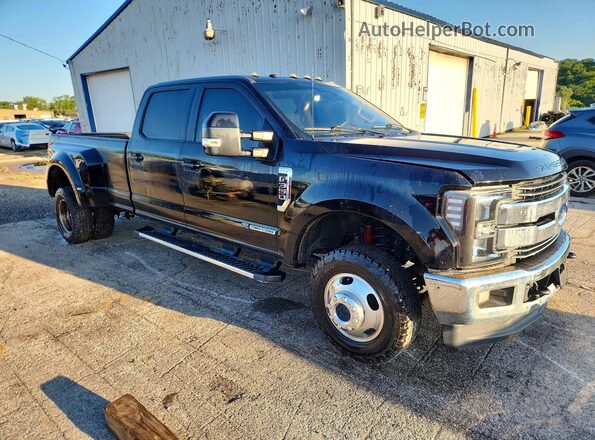 1FT8W3DT3JEB95863 2018 FORD F350 Black Przód prawy