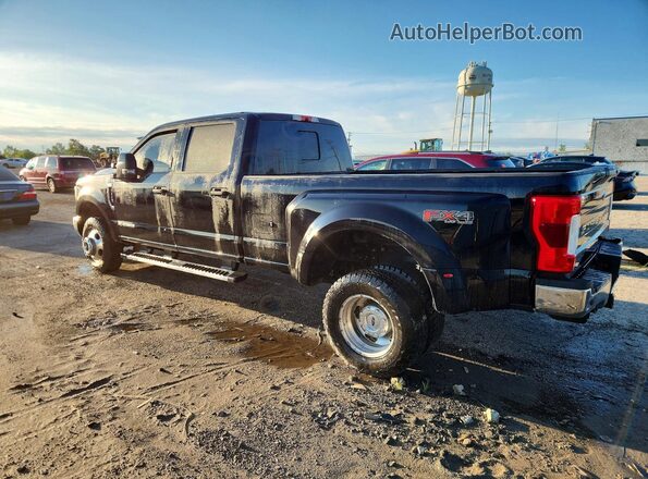 1FT8W3DT3JEB95863 2018 FORD F350 Black Tył lewy