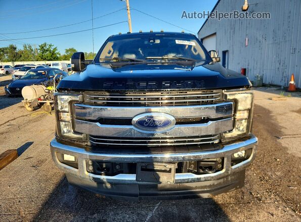 1FT8W3DT3JEB95863 2018 FORD F350 Black Widok z przodu