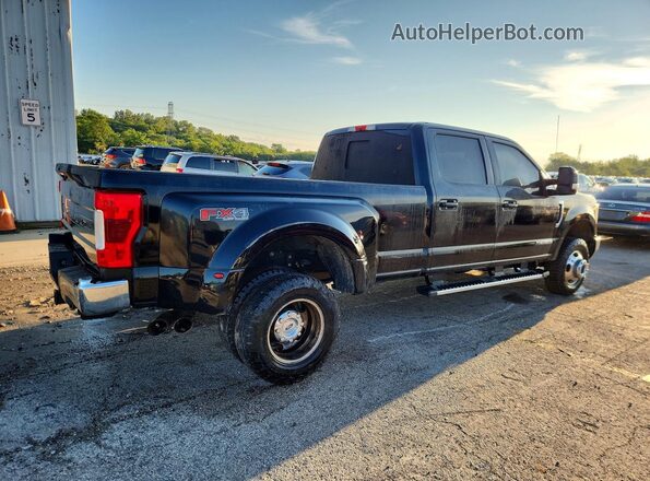 1FT8W3DT3JEB95863 2018 FORD F350 Black Tył prawy