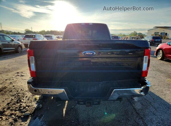1FT8W3DT3JEB95863 2018 FORD F350 Black Widok z tyłu