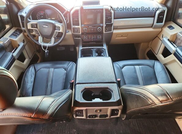 1FT8W3DT3JEB95863 2018 FORD F350 Black Widok deski rozdzielczej