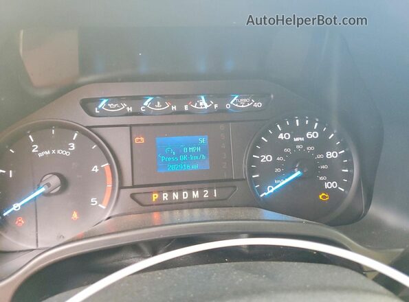 1FT8W3DT5HEE16745 2017 FORD F350 Silver Instrument cluster view