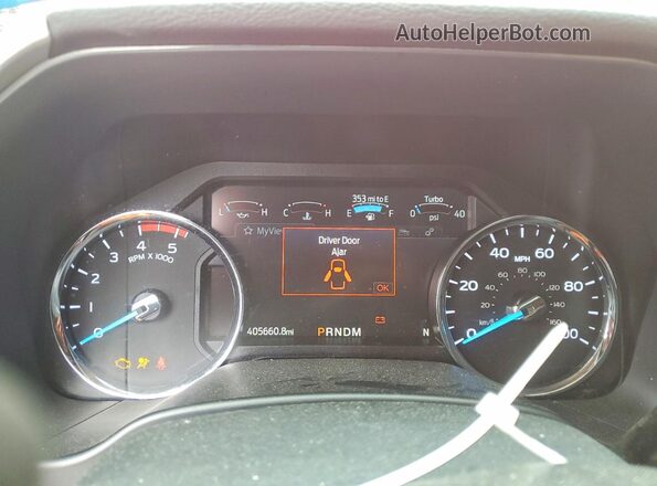 1FT8W3DT8LEC87523 2020 FORD F350 Красный Вид щитка приборов