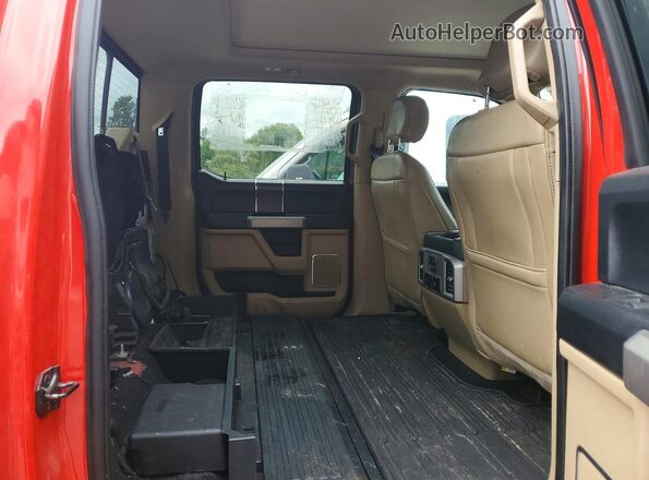 1FT8W3DT8LEC87523 2020 FORD F350 Красный Вид задних сидений