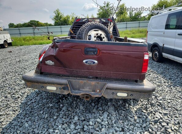 1FT8W3DTXGEA98085 2016 FORD F350 Red Widok z tyłu