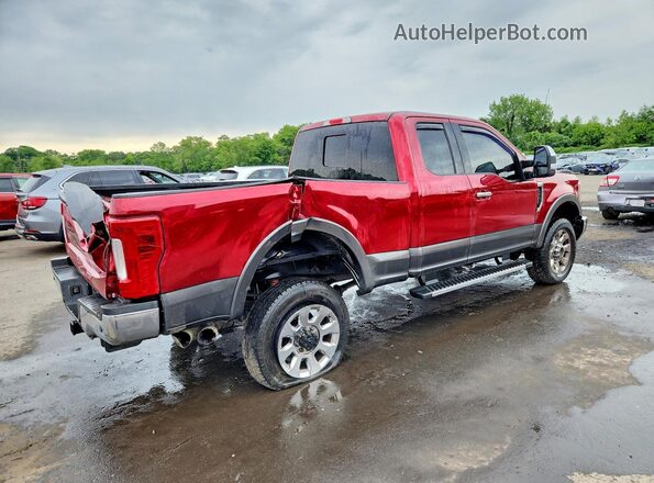 1FT8X3BT9JEB14607 2018 FORD F350 Red Rear right