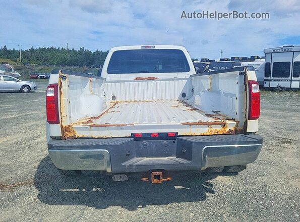 1FT8X3DT2GEB36051 2016 FORD F350 White Widok z tyłu