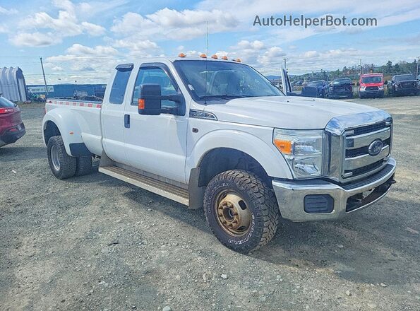 1FT8X3DT2GEB36051 2016 FORD F350 White Przód prawy