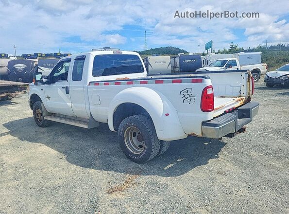 1FT8X3DT2GEB36051 2016 FORD F350 White Tył lewy