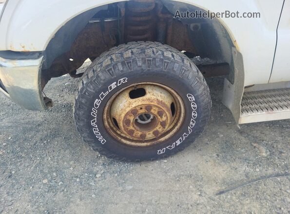 1FT8X3DT2GEB36051 2016 FORD F350 White Widok naklejki z numerem VIN