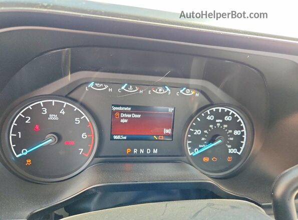 1FTBF2AA7REC21377 2024 FORD F250 White Instrument cluster view