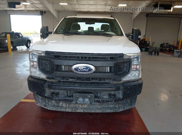 1FTBF2B60NEC71414 2022 FORD F-250 White ხელსაწყოთა პანელის ხედი