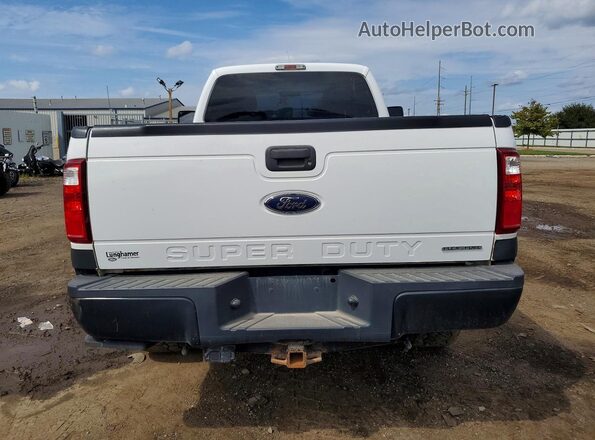 1FTBF2B61GEB25736 2016 FORD F250 White Rear view
