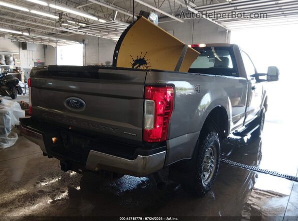 1FTBF2B67KED43737 2019 FORD F-250 Brown Задня права чверть
