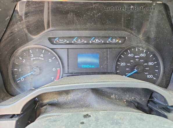 1FTBF2B69HEB66620 2017 FORD F250 White Widok zestawu wskaźników