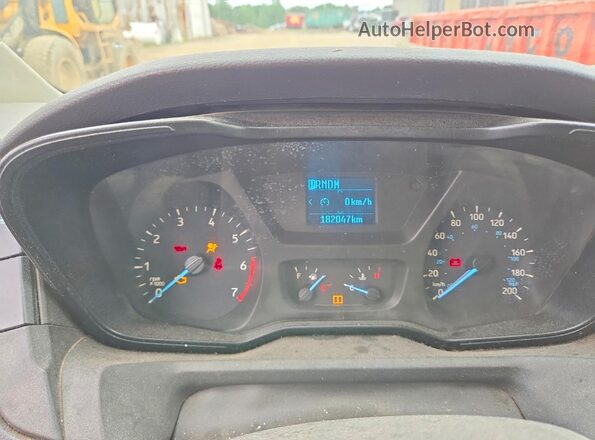 1FTBF4XG2HKB23977 2017 FORD TRANSIT White Սարքավորումների վահանակի տեսք
