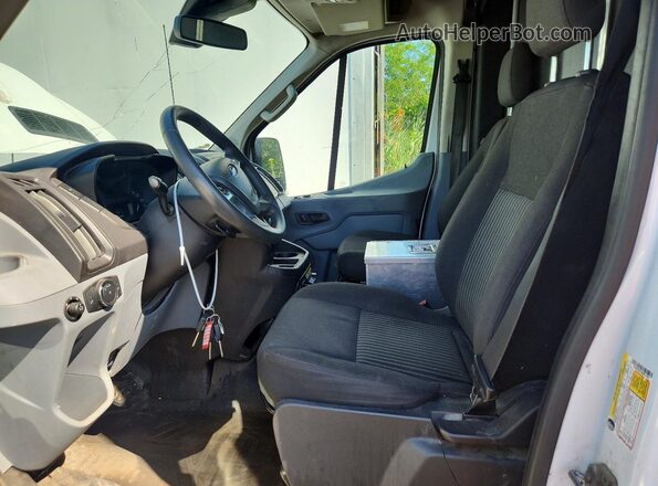 1FTBF4XG7HKB11551 2017 FORD TRANSIT White Widok wnętrza z przodu