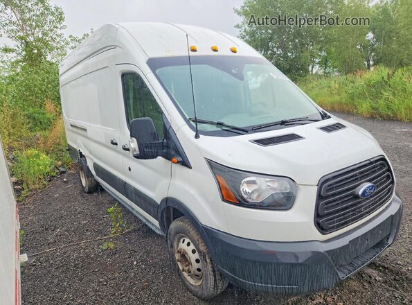 1FTBF4XG7HKB11551 2017 FORD TRANSIT White Przód prawy