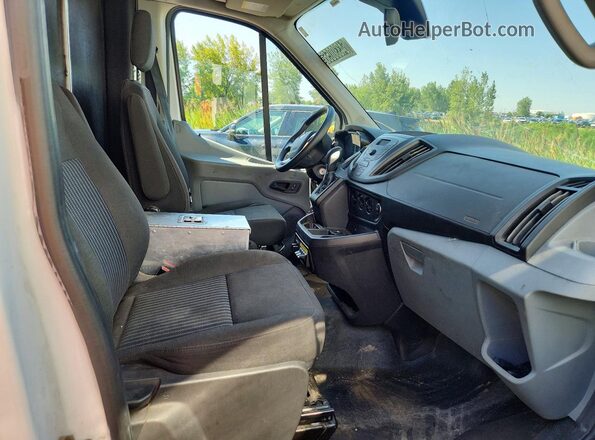 1FTBF4XG7HKB11551 2017 FORD TRANSIT White Widok wnętrza z tyłu