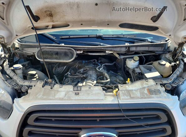 1FTBF4XG7HKB11551 2017 FORD TRANSIT White Widok komory silnika