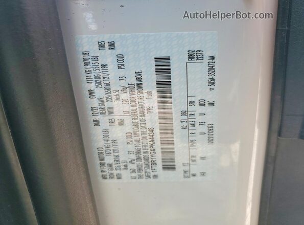 1FTBR1YGXPKA44348 2023 FORD TRANSIT White Engine compartment view