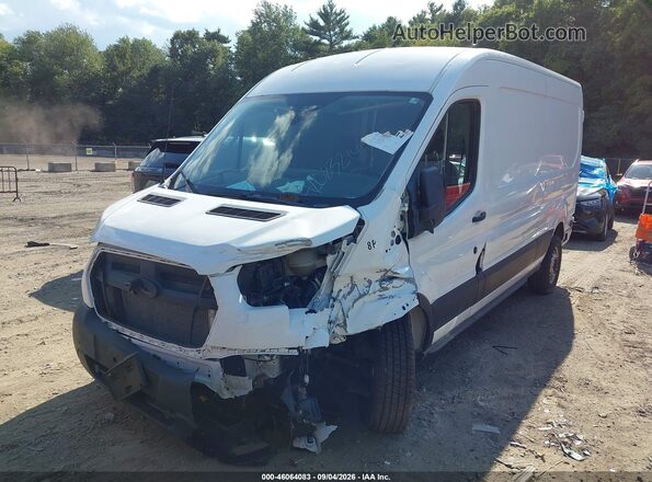 1FTBR2C86LKA40376 2020 FORD TRANSIT-250 White წინა მარცხენა ხედი სამი მეოთხედიდან