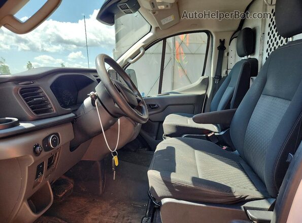1FTBR2Y80MKA62514 2021 FORD TRANSIT White Вид салону спереду