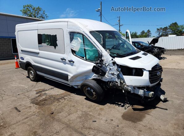 1FTBW2CG3KKB81601 2019 FORD TRANSIT White Delantero derecho