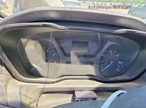 1FTBW2CG3KKB81601 2019 FORD TRANSIT White Vista del cuadro de instrumentos