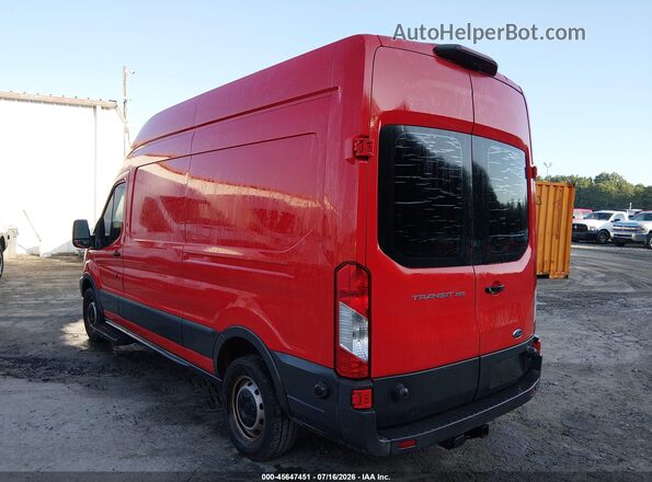 1FTBW2XM0JKA99789 2018 FORD TRANSIT-350 Красный Задняя левая четверть