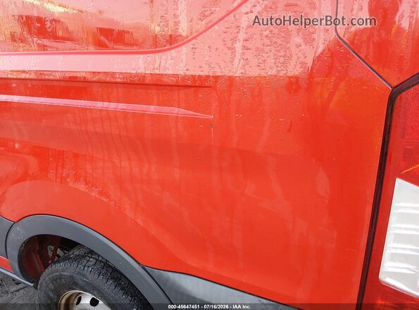 1FTBW2XM0JKA99789 2018 FORD TRANSIT-350 Красный Вид задней части салона