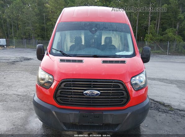 1FTBW2XM0JKA99789 2018 FORD TRANSIT-350 Красный Панорамный вид салона 360°