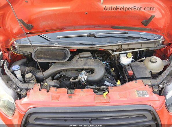 1FTBW2XM0JKA99789 2018 FORD TRANSIT-350 Красный Вид сзади