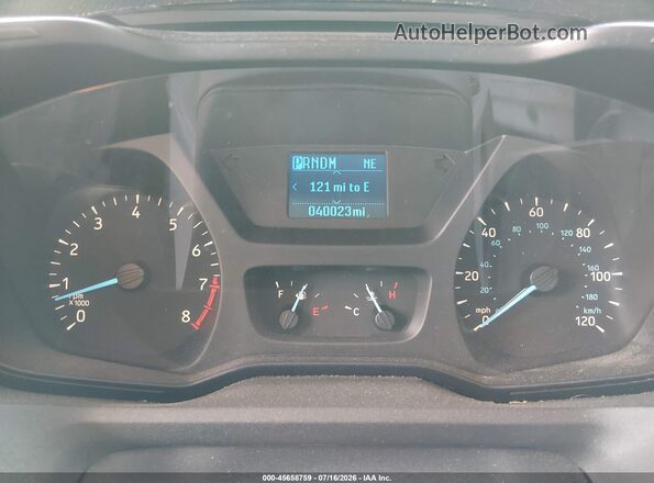1FTBW2XM3JKA99785 2018 FORD TRANSIT-350 White Rear seats view