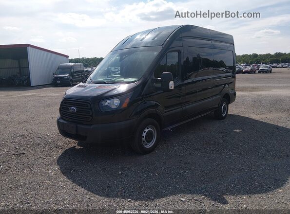 1FTBW2XM8KKB28540 2019 FORD TRANSIT-350 Black Vista tres cuartos delantera izquierda