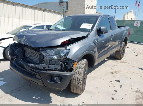 1FTER1EH3NLD54360 2022 FORD RANGER Gray Передня ліва чверть