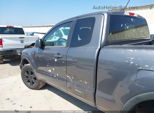 1FTER1EH3NLD54360 2022 FORD RANGER Gray Панорамний вид салону 360°
