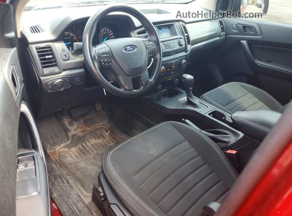 1FTER1EH4MLD70730 2021 FORD RANGER Красный Вид панели приборов