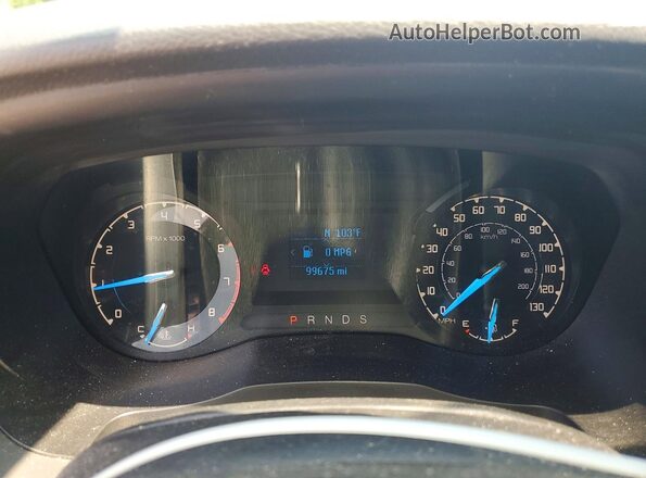 1FTER1EH4MLD70730 2021 FORD RANGER Красный Вид щитка приборов