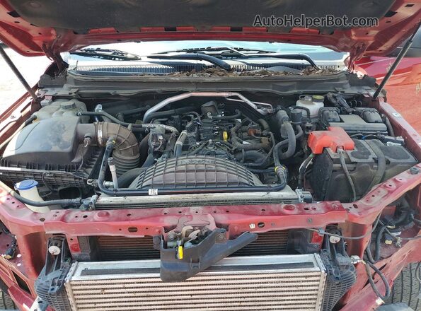 1FTER1EH4MLD70730 2021 FORD RANGER Красный Вид задней части салона