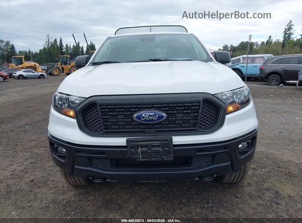 1FTER1FH5KLA80038 2019 FORD RANGER White Vista del cuadro de instrumentos